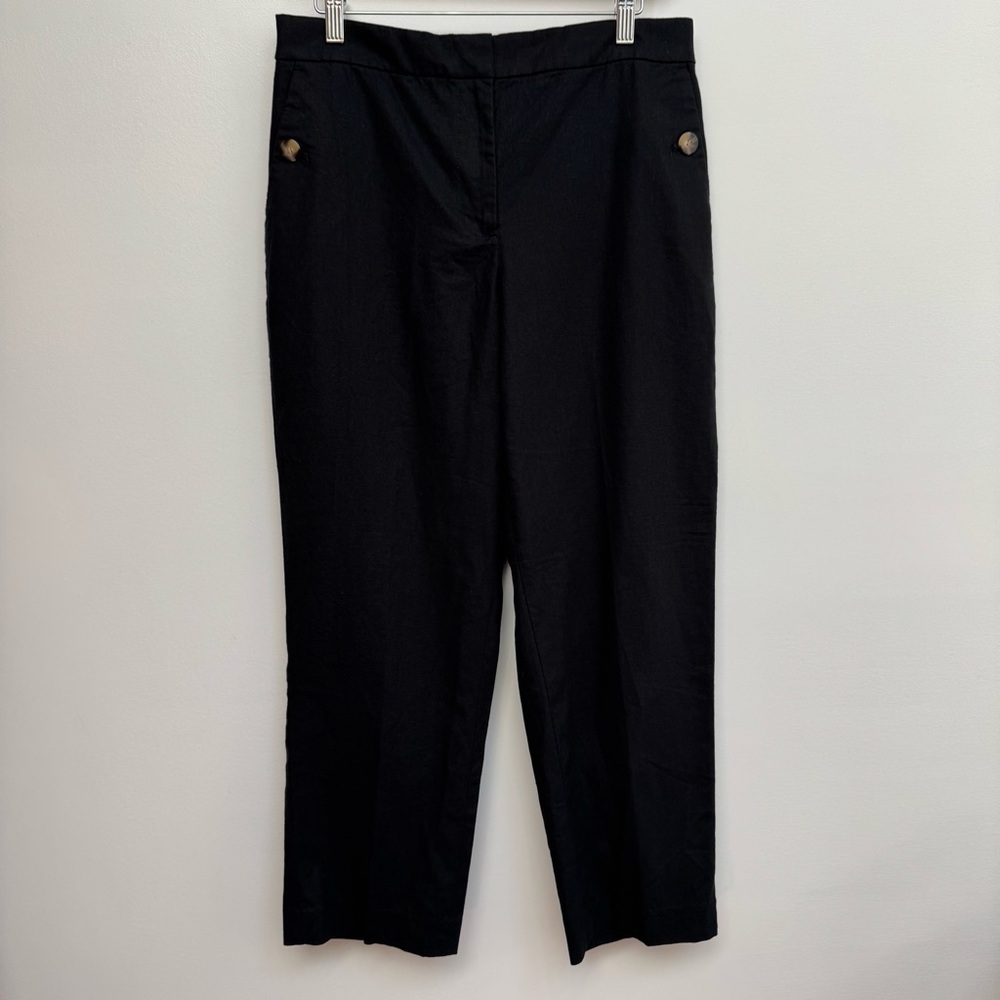 J. Crew Factory Linen Cotton Blend Sailor Pants - Picture 2 of 11